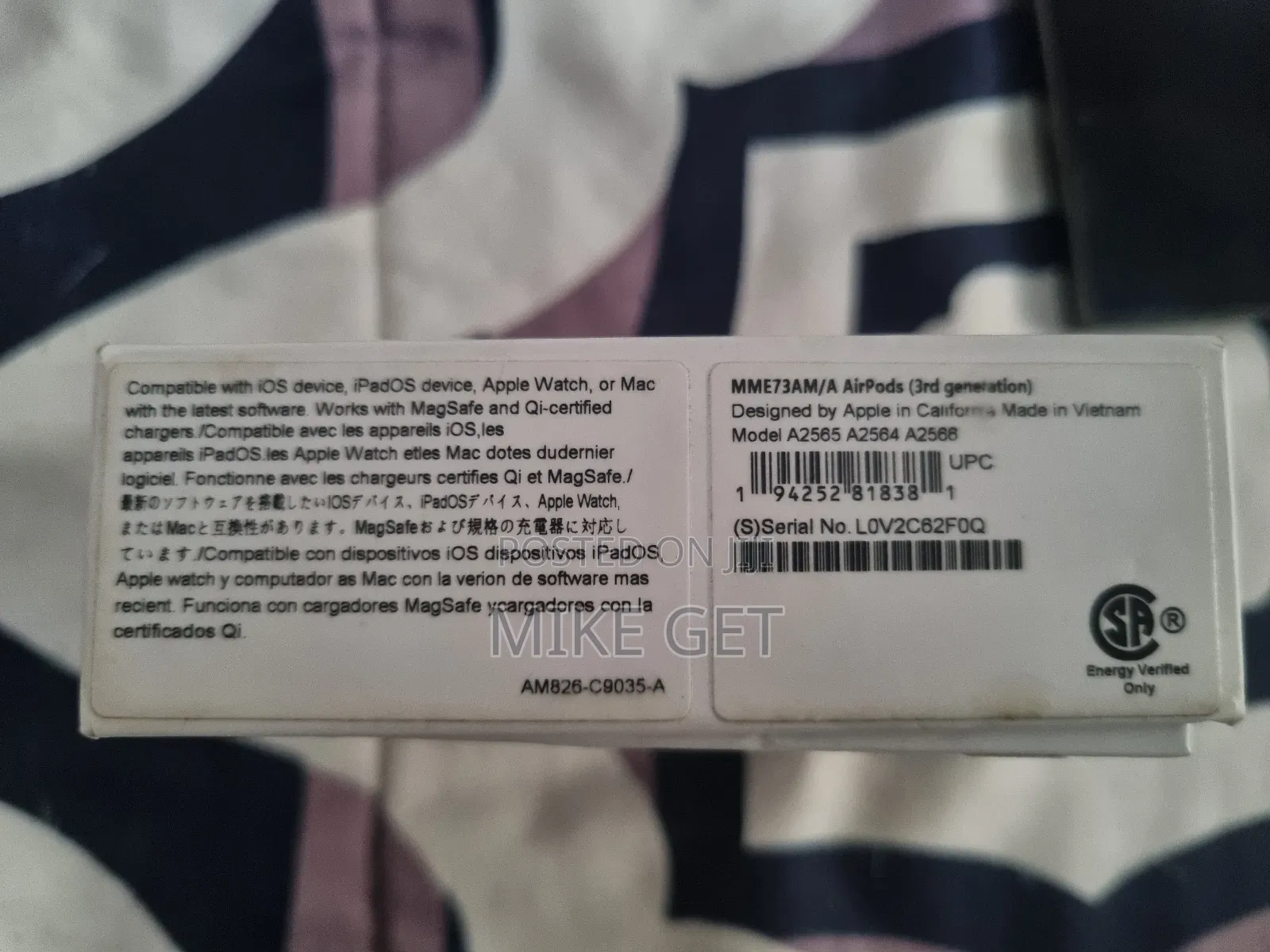 Airpods 3rd Generation