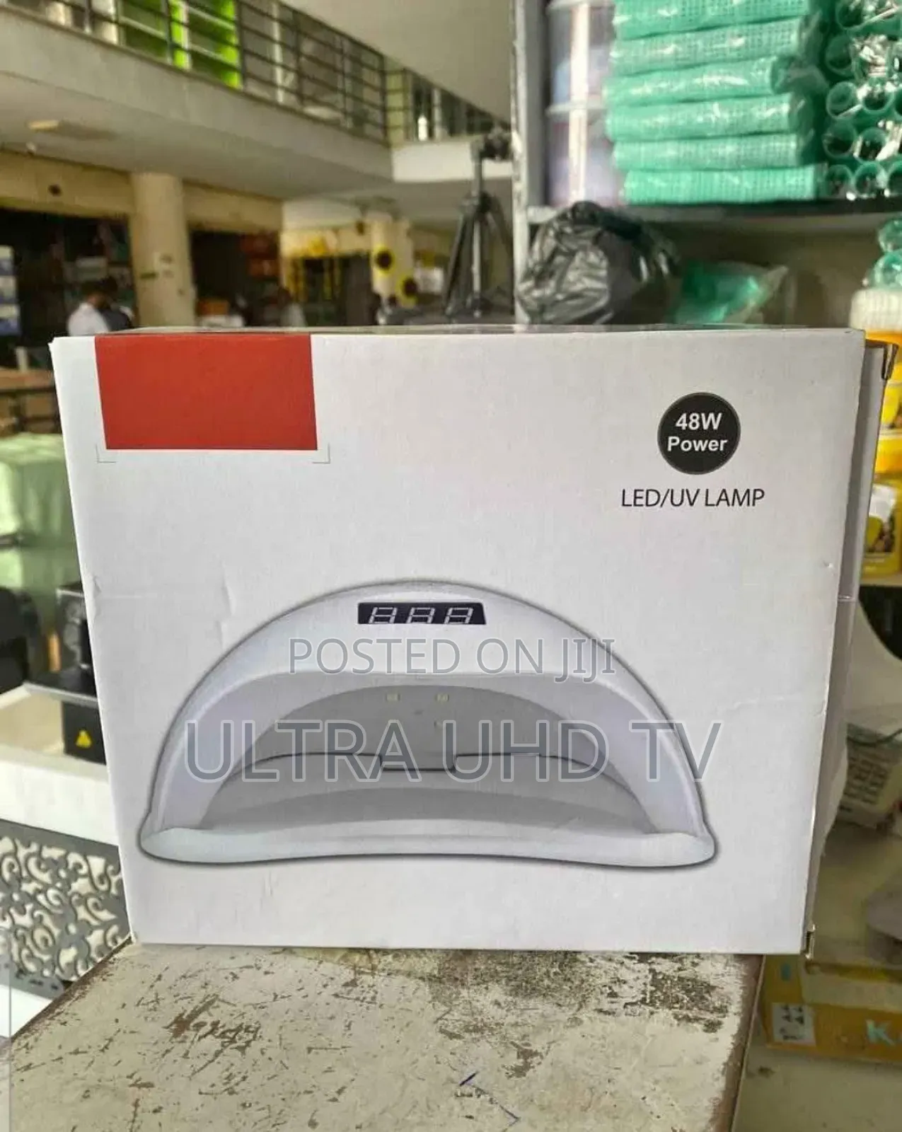 48w Led/Uv Nail Lamp. It Uses a Double Light Source