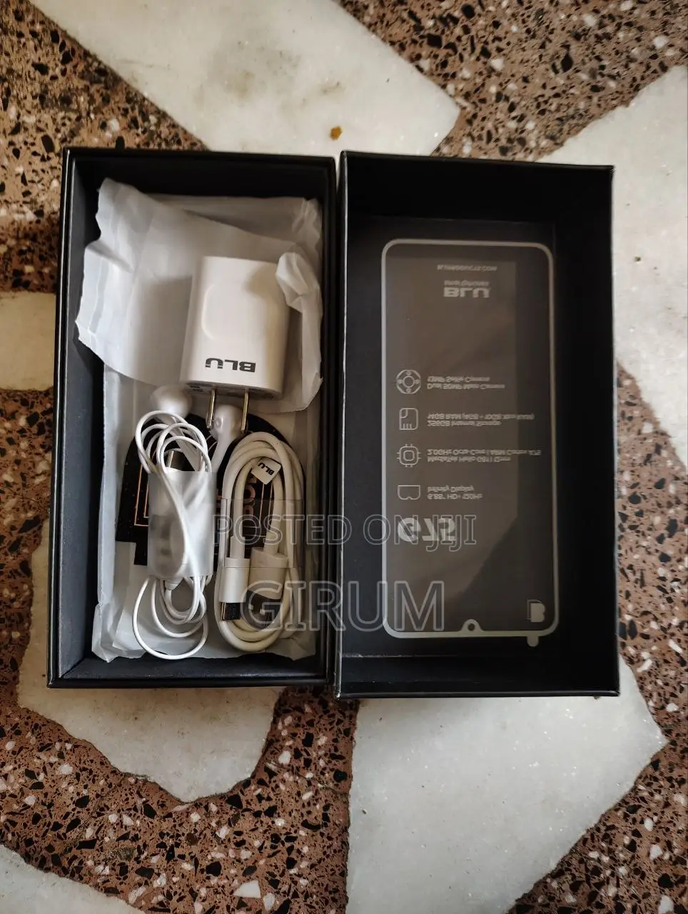 New BLU G75 256 GB Black