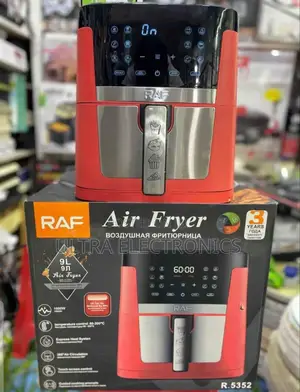 Raf Essential Air Fryer, Model R.5352. Capacity: 9 Liters