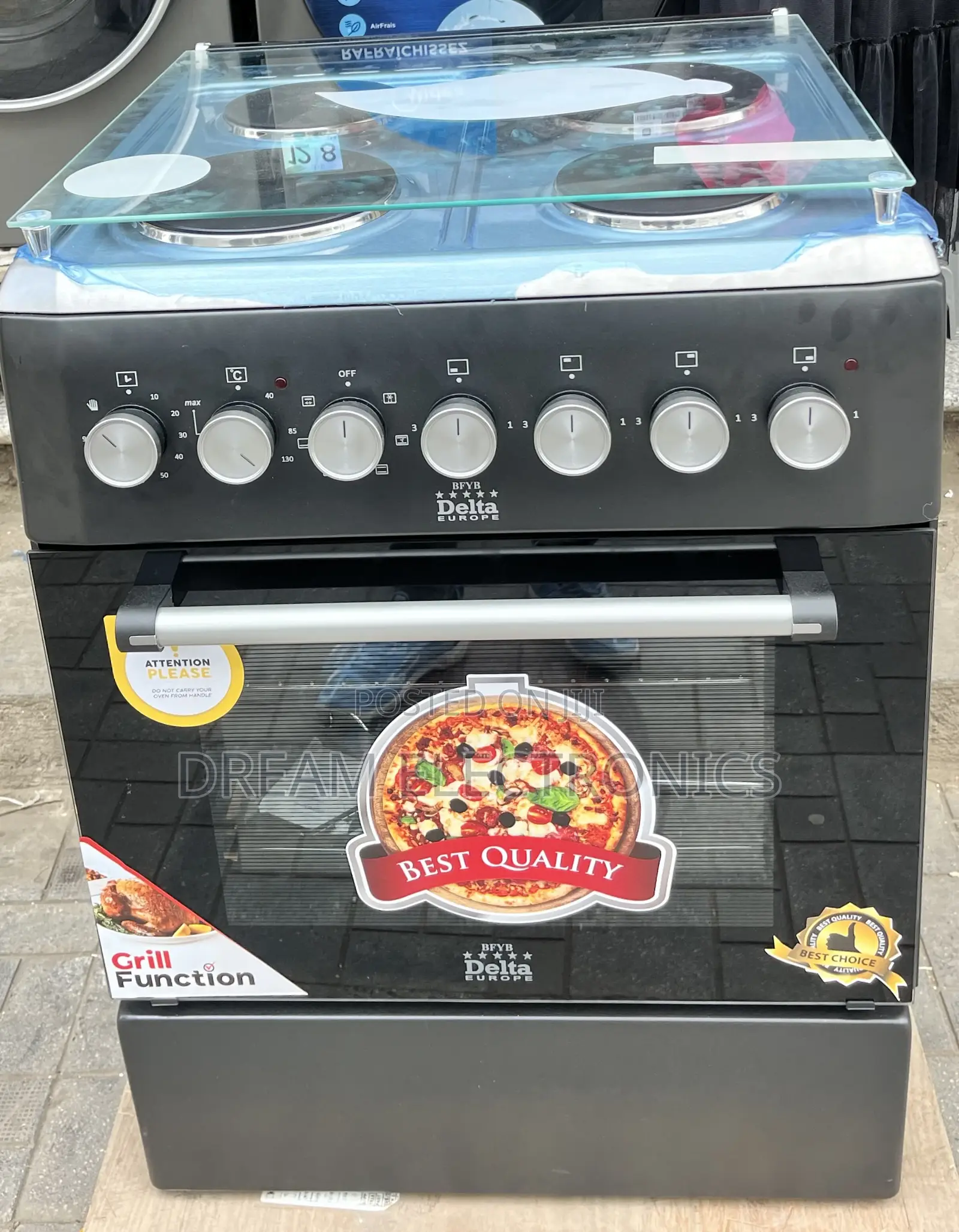 Delta Full Option Standing Oven