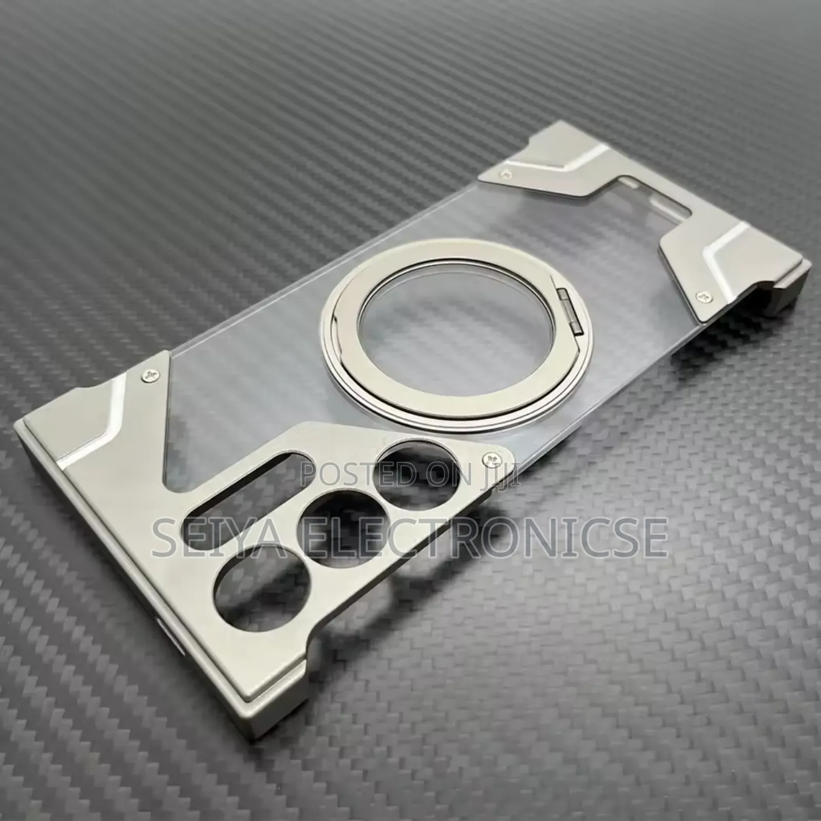 Ultra, S22, S23, S24, S25 Freamlass Metal Clear Case # Wholesale Only