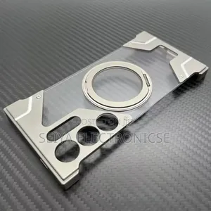 Ultra, S22, S23, S24, S25 Freamlass Metal Clear Case # Wholesale Only