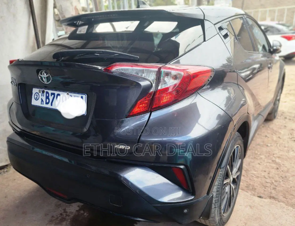 Toyota C-HR 2017 Matt Black