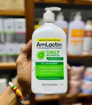 Amlactin Daily Nourish 12% Lactic Acid Exfoliating Hydrating Lotion