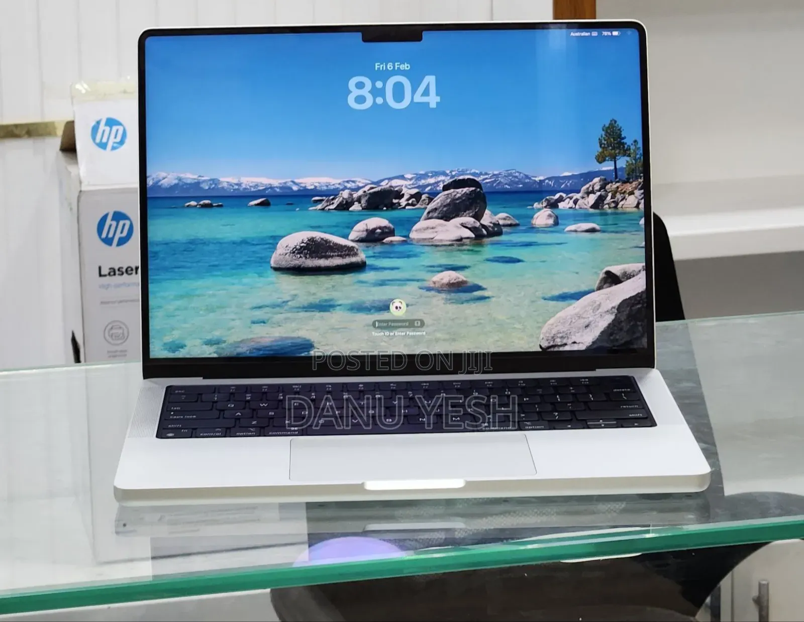 New Laptop Apple MacBook Pro 2021 M1 16GB Apple M1 SSD 512GB