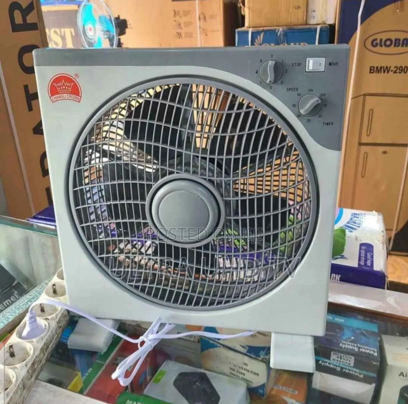 Changli Crown 12" Box Fan (Model: Kyt-30a).