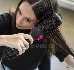 One-Step Hair Dryer and Styler Brush, a 3-in-1 Hot Air Brush That