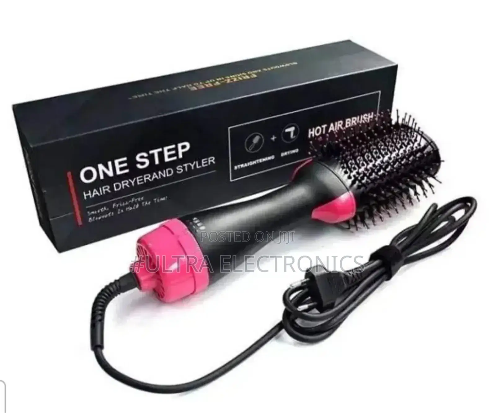 One-Step Hair Dryer and Styler Brush, a 3-in-1 Hot Air Brush That