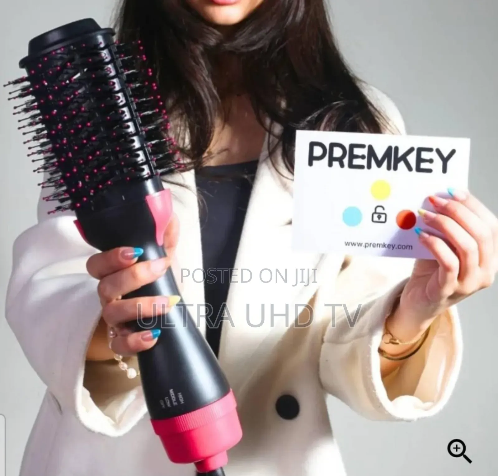 One-Step Hair Dryer and Styler Brush, a 3-in-1 Hot Air Brush That