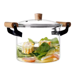 Heat Resistant Glass Pot