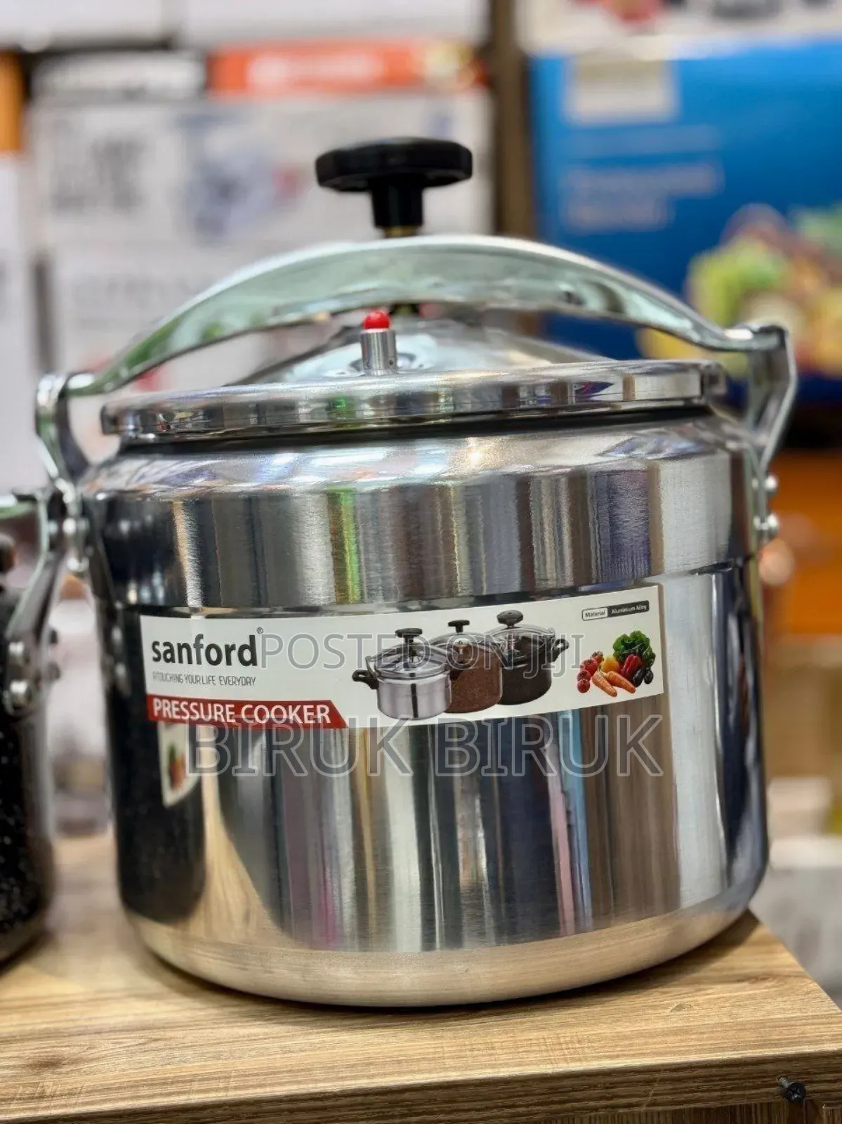 Sanford የሚጣድ የ Aluminium Alloy Pressure Cooker