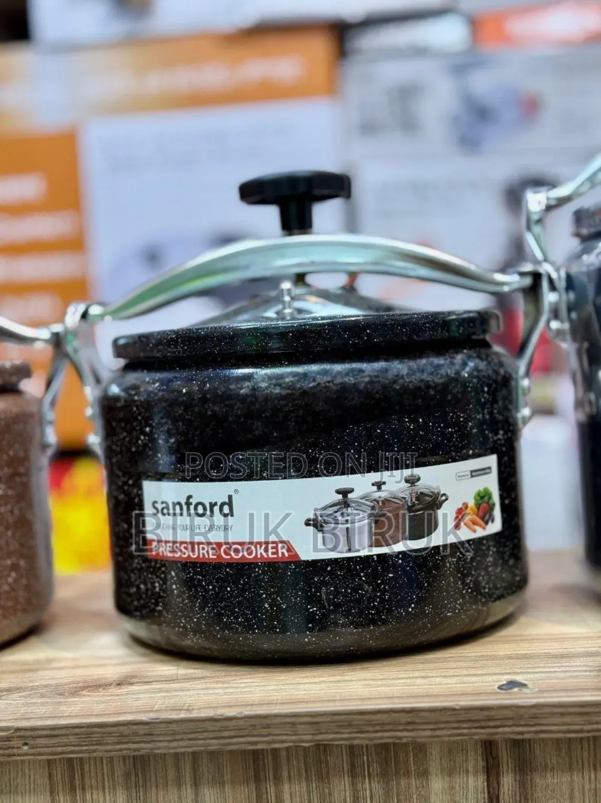 Sanford የሚጣድ የ Aluminium Alloy Pressure Cooker