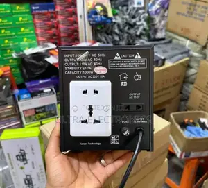 Pozzer Pz-DVR-1500va Automatic Voltage Regulator.