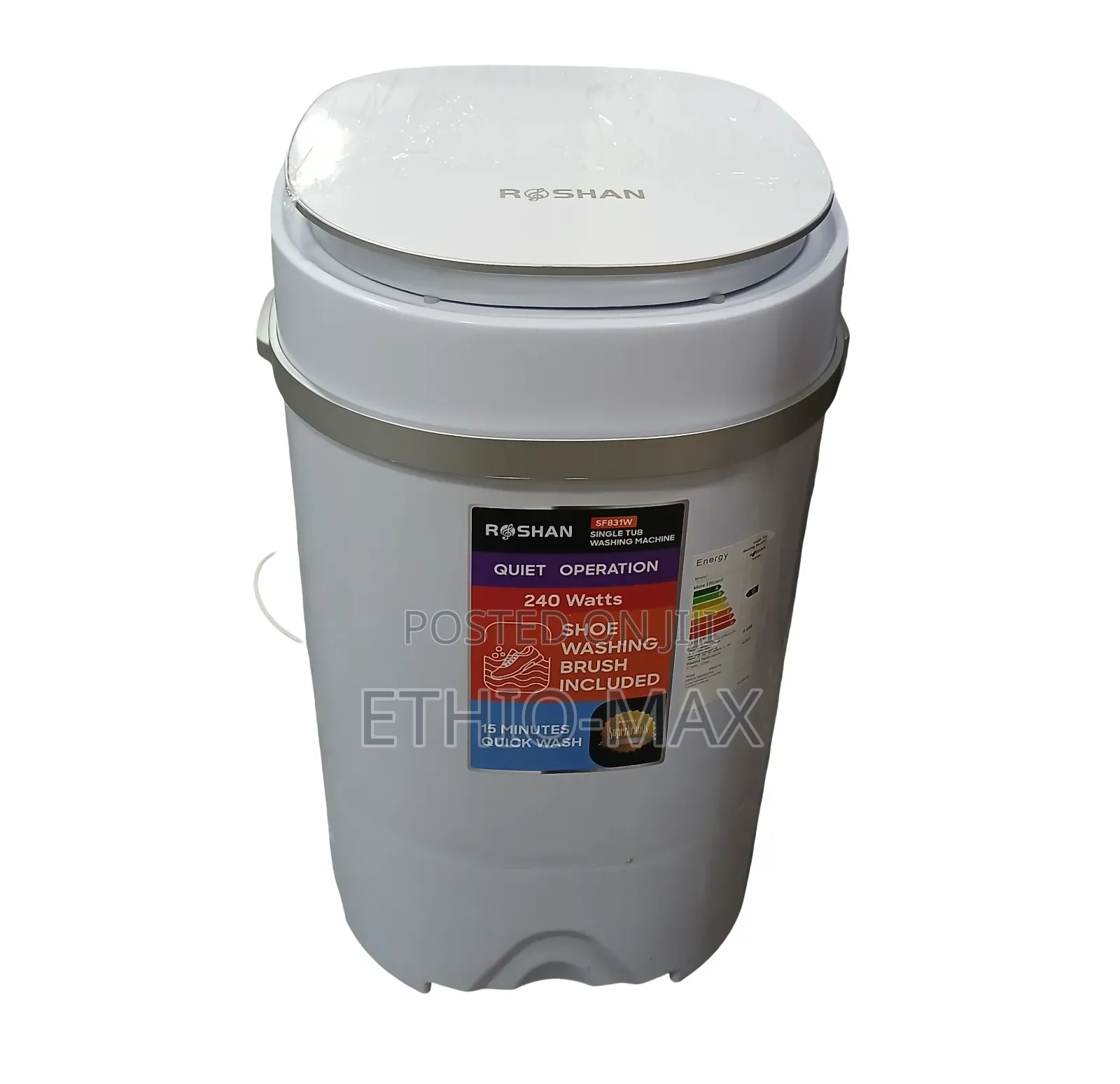 Roshan Single Tub Washing Machine 4 Kg – Compact Efficient | Original