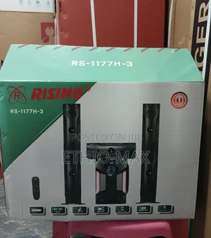 Rizing 3.1ch Multimedia Speaker System – Powerful Bass | Clear Sound