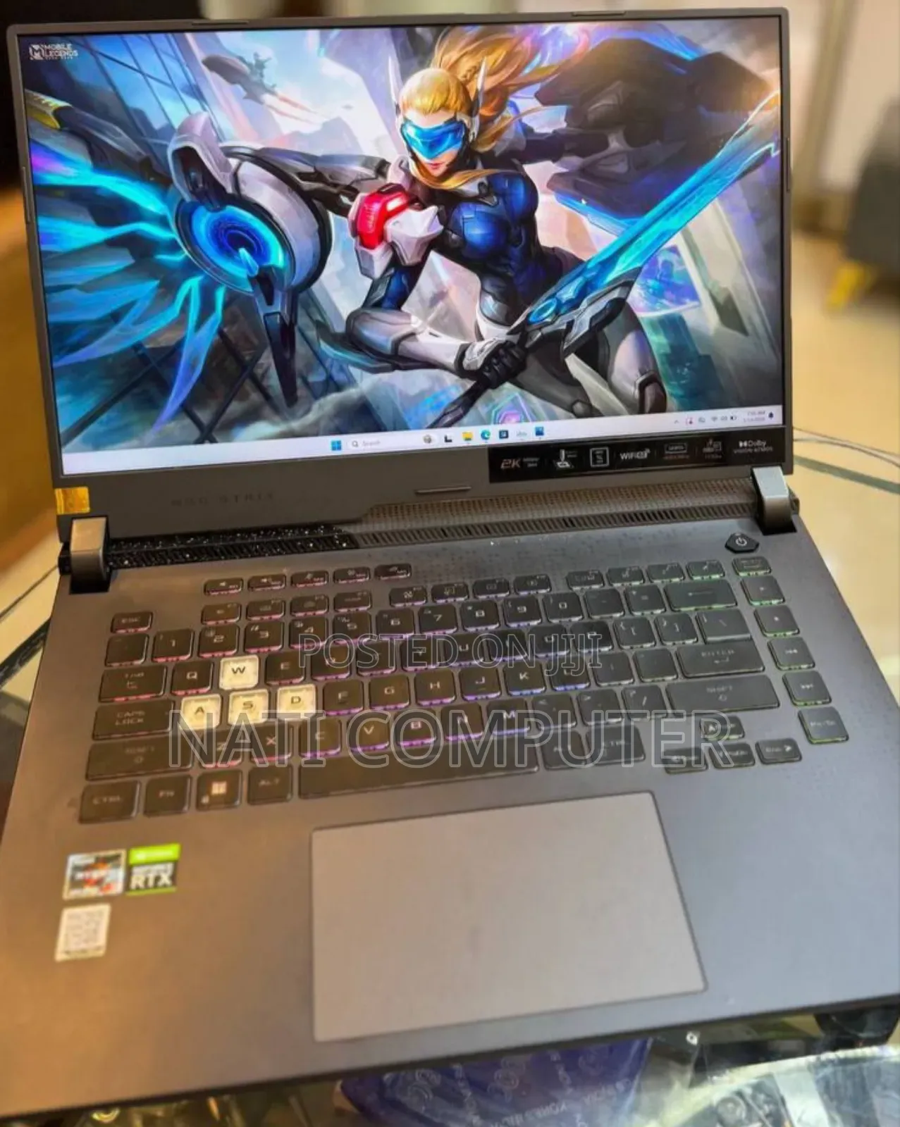 New Laptop Asus ROG Strix G15 16GB AMD Ryzen 9 SSD 512GB