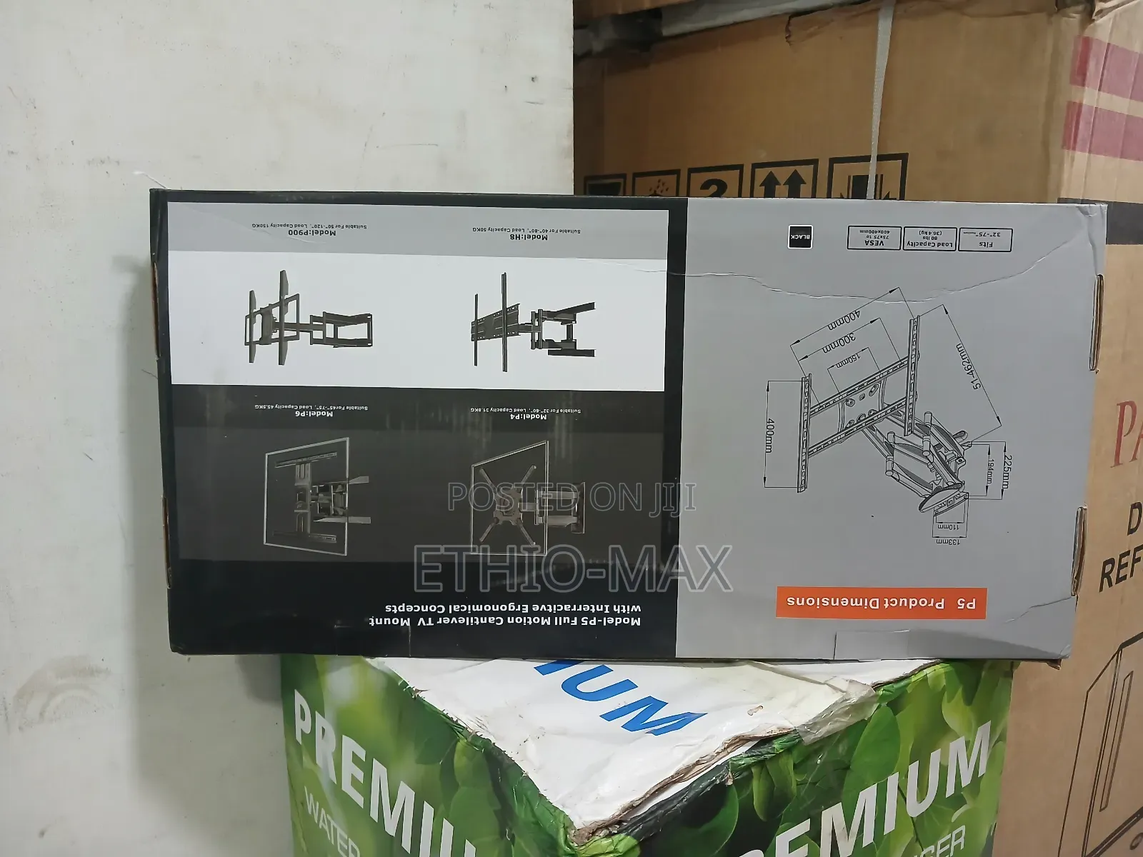 Model P5 Full Motion Tv Wall Mount – 32′′ to 75′′ | Strong Flexible