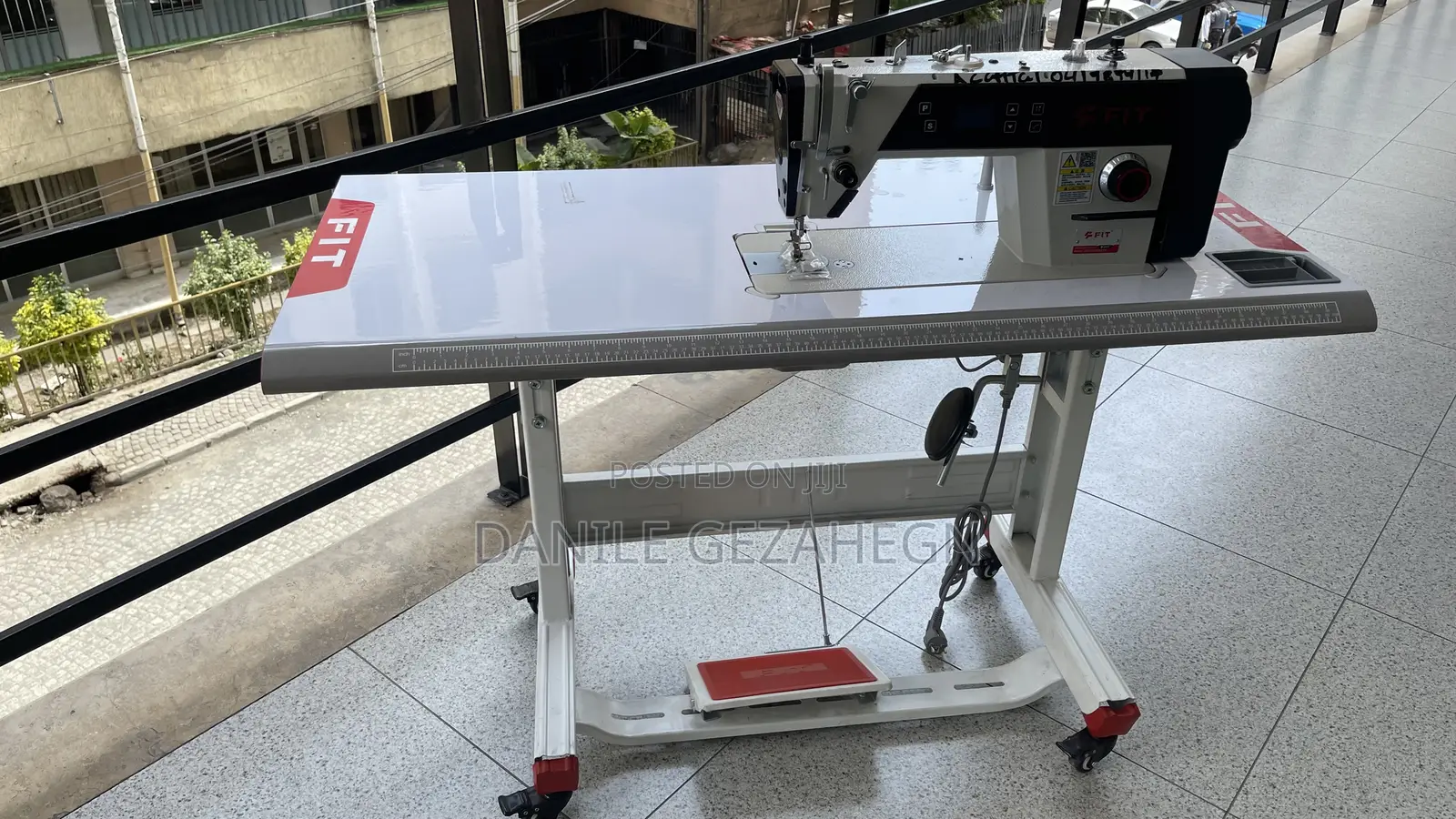 Fit Digital Swing Machin የልብስ ስፌት ማሽን