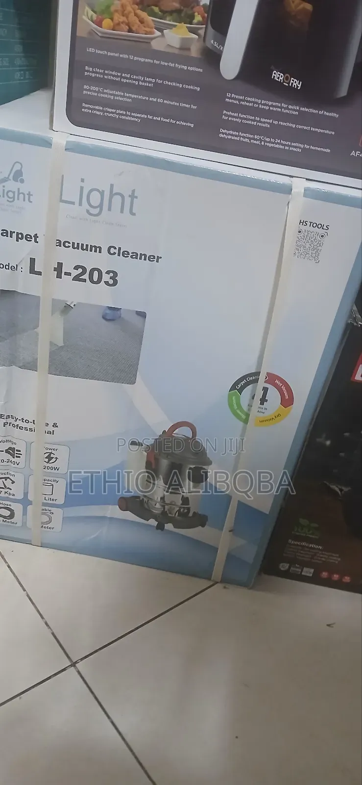 Light" 4 in 1 Carpet Vacuum Cleaner