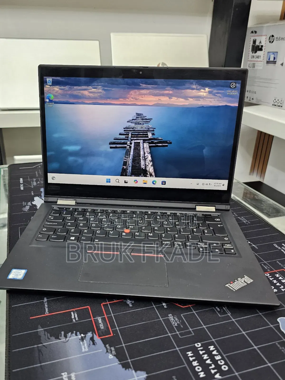 New Laptop Lenovo ThinkPad X390 Yoga 16GB Intel Core I7 SSD 512GB