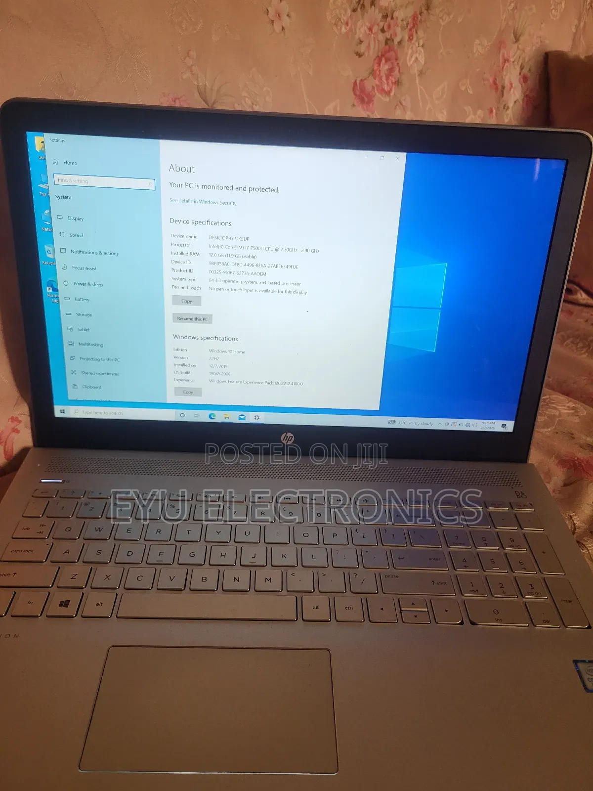 Laptop HP Pavilion 15 12GB Intel Core I7 HDD 1T