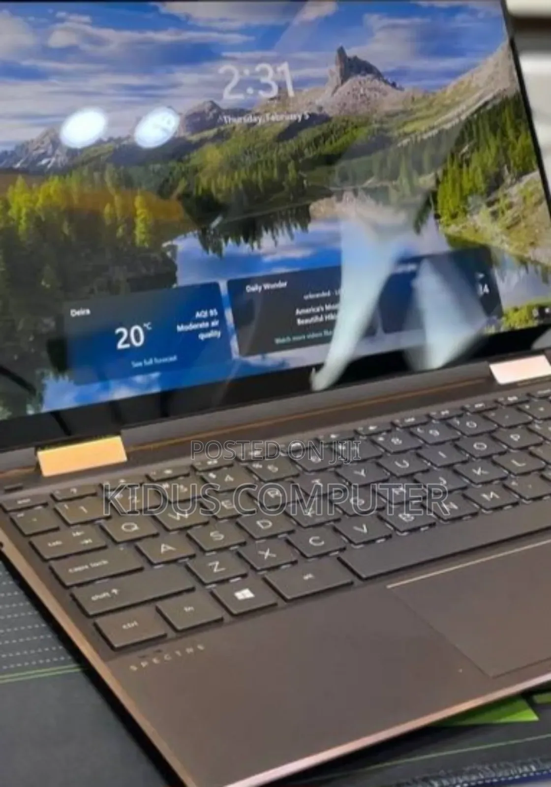 New Laptop HP Spectre 16GB Intel Core I7 SSD 512GB