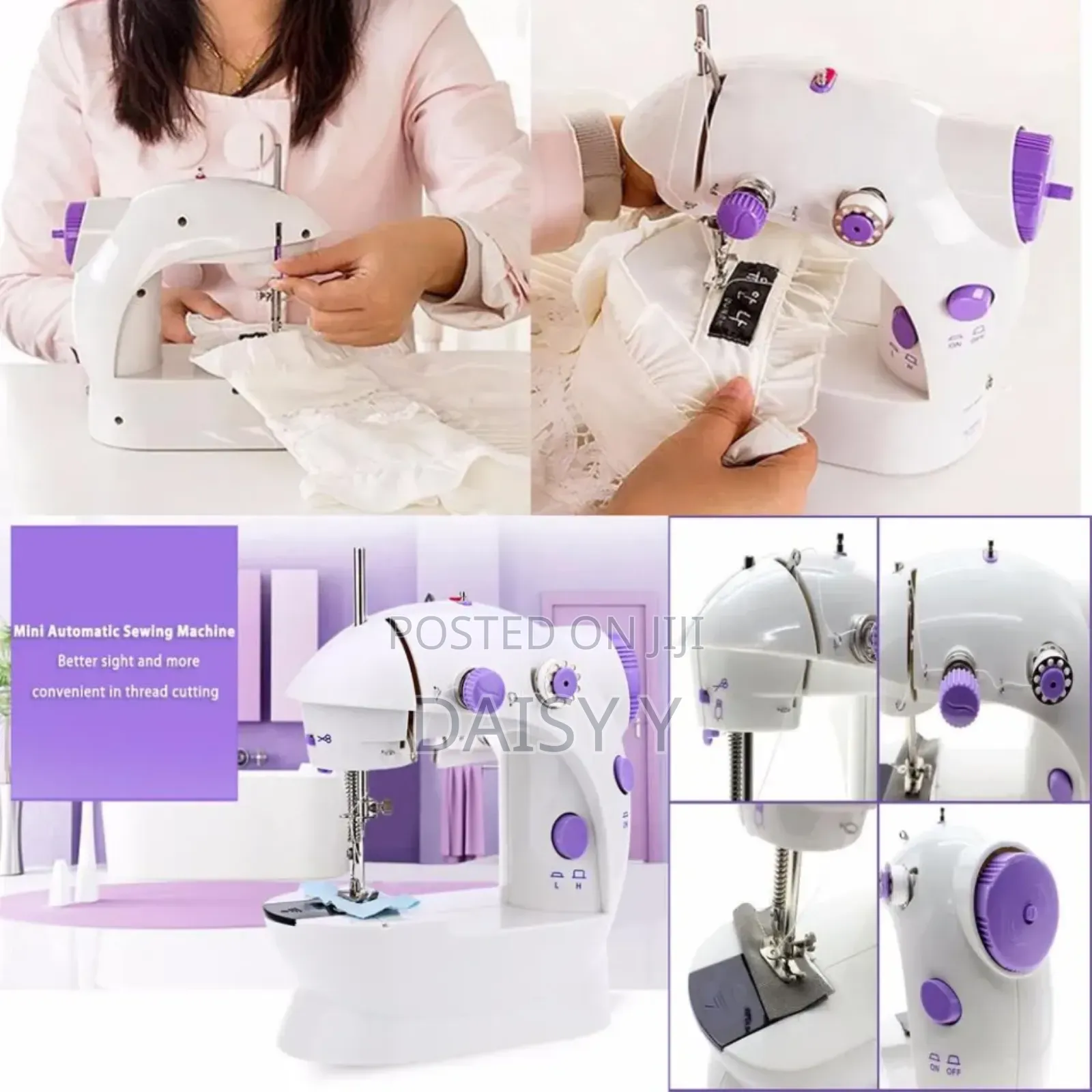 Portable Mini Sewing Machine - Professional Stitches, Small Size!