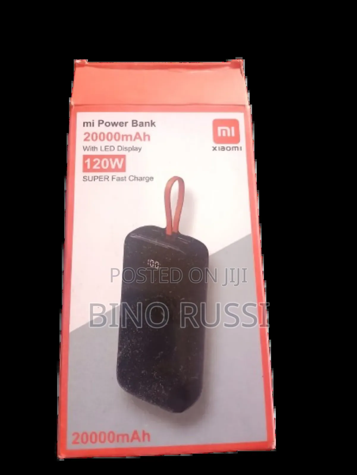 Xiaomi Mi Power Bank 20000mah (120w, Led Display)