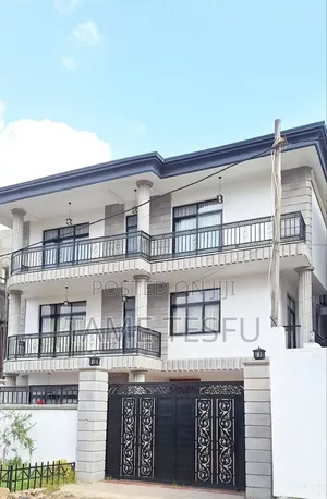 Furnished 8bdrm House in ሀያት ባንክ 40 ሚሊየን አለበት, Bole for sale