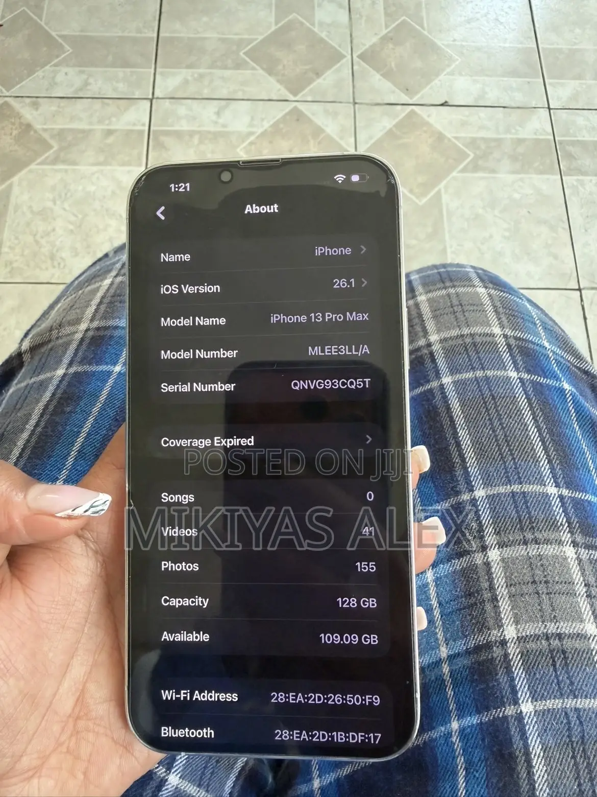 New Apple iPhone 13 Pro Max 128 GB White