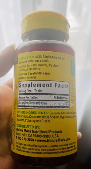 Naturemade Zinc Supplements