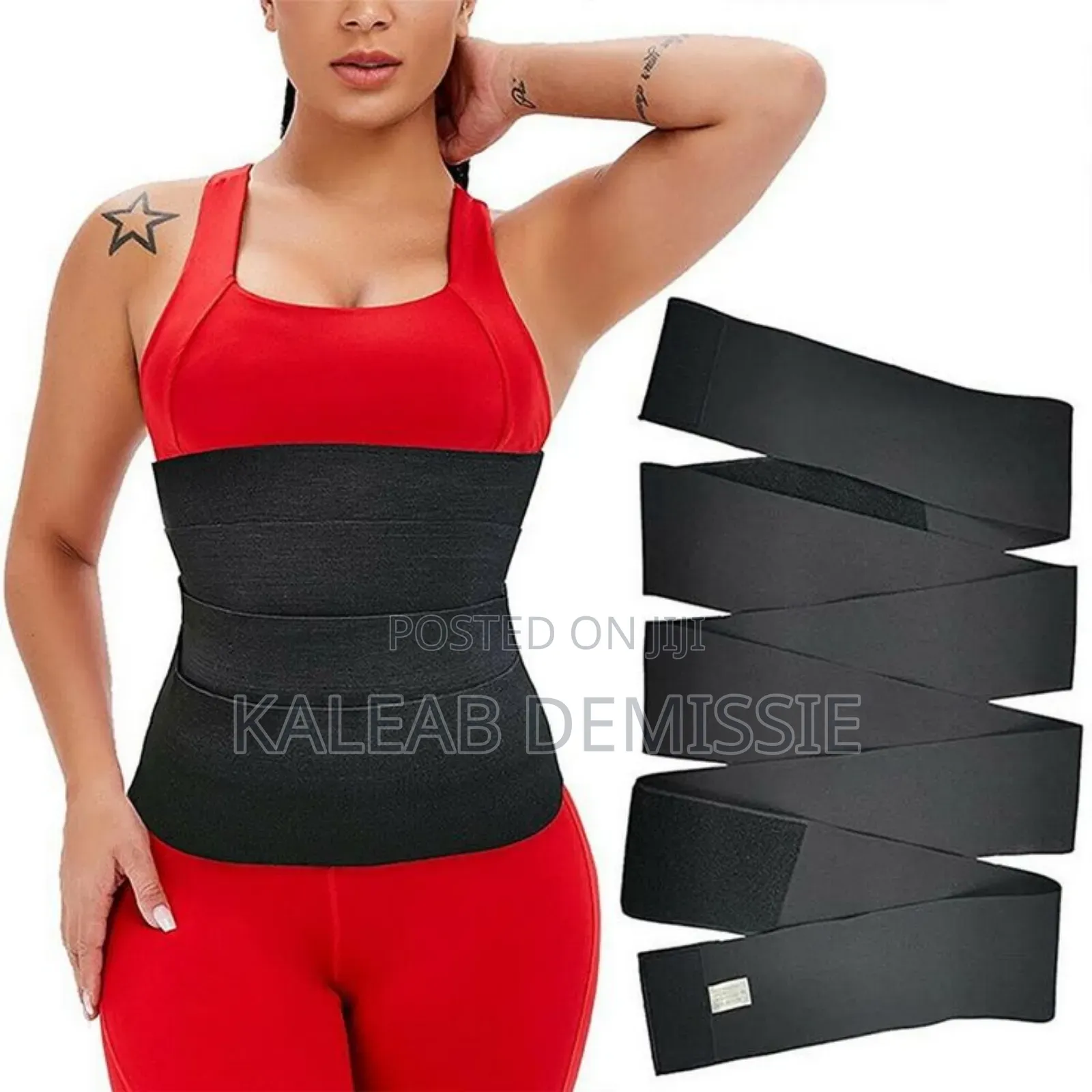 5 Meter Tummy Wrap Belt 5 ሜትር እርዝመት ያለዉ የቦርጭ ማሰሪያ