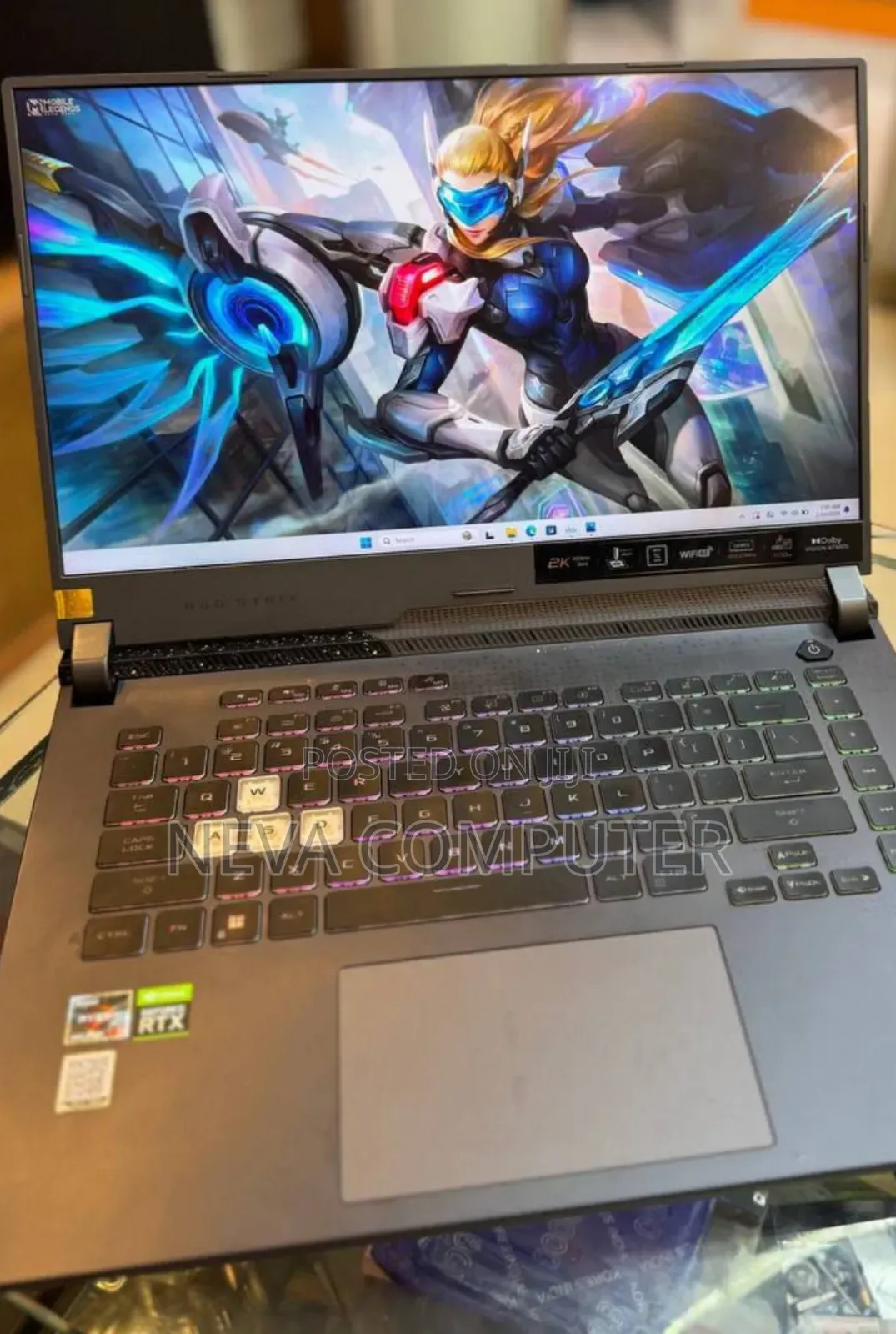 New Laptop Asus ROG Strix G15 16GB AMD Ryzen 9 SSD 512GB