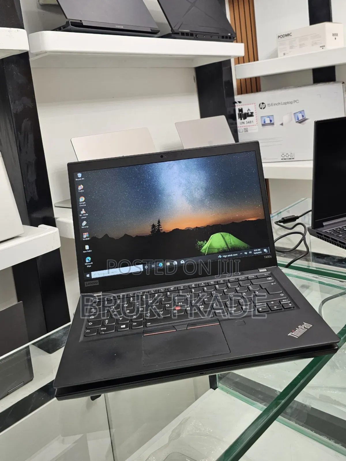 New Laptop Lenovo ThinkPad T495s 16GB AMD Ryzen 7 SSD 512GB
