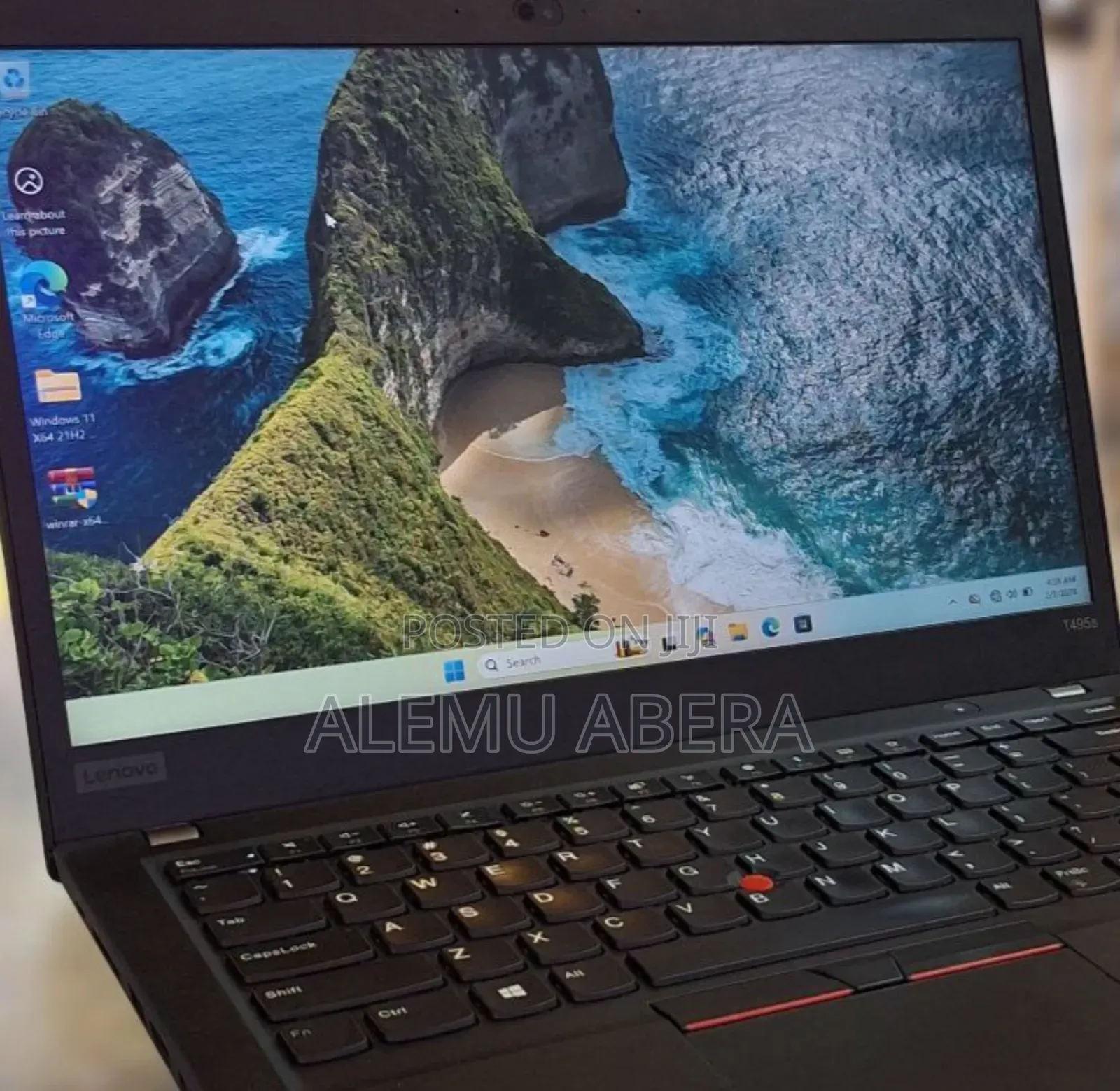 New Laptop Lenovo ThinkPad T495s 16GB AMD Ryzen 5 SSD 512GB
