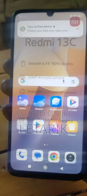 New Xiaomi Redmi 13C 5G 256 GB Black