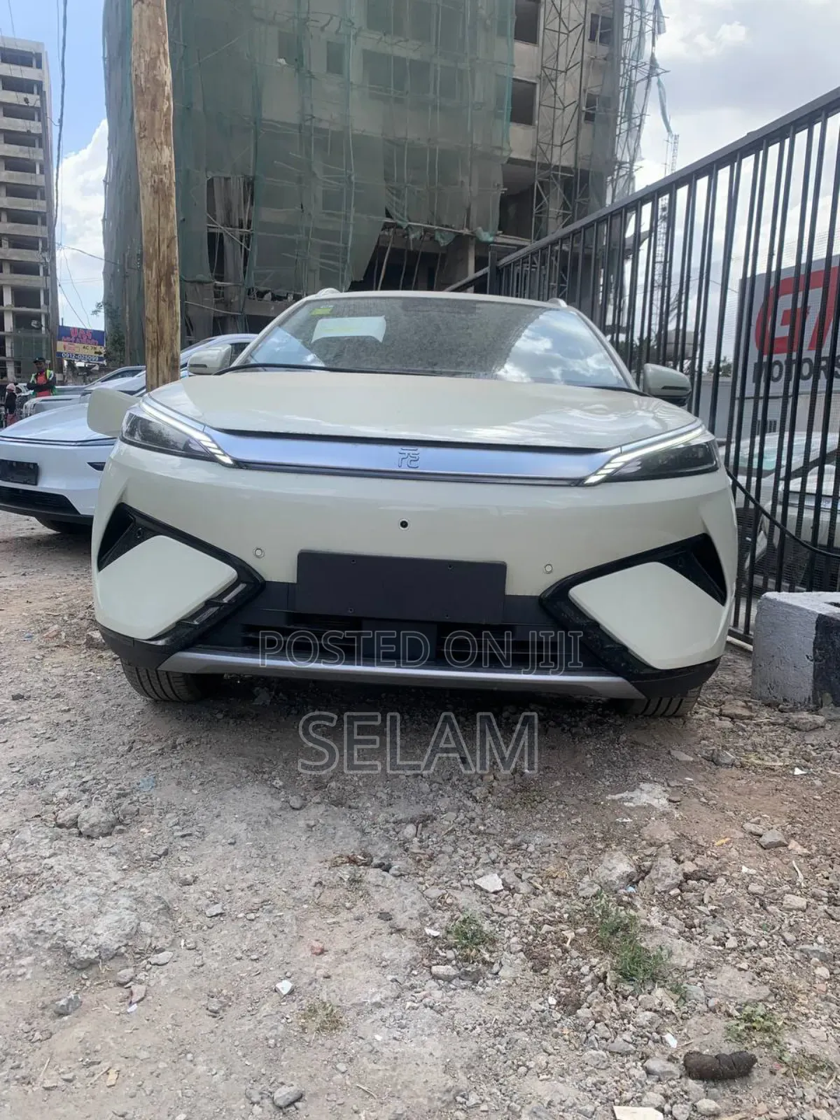 New BYD Yuan Plus 2025 White