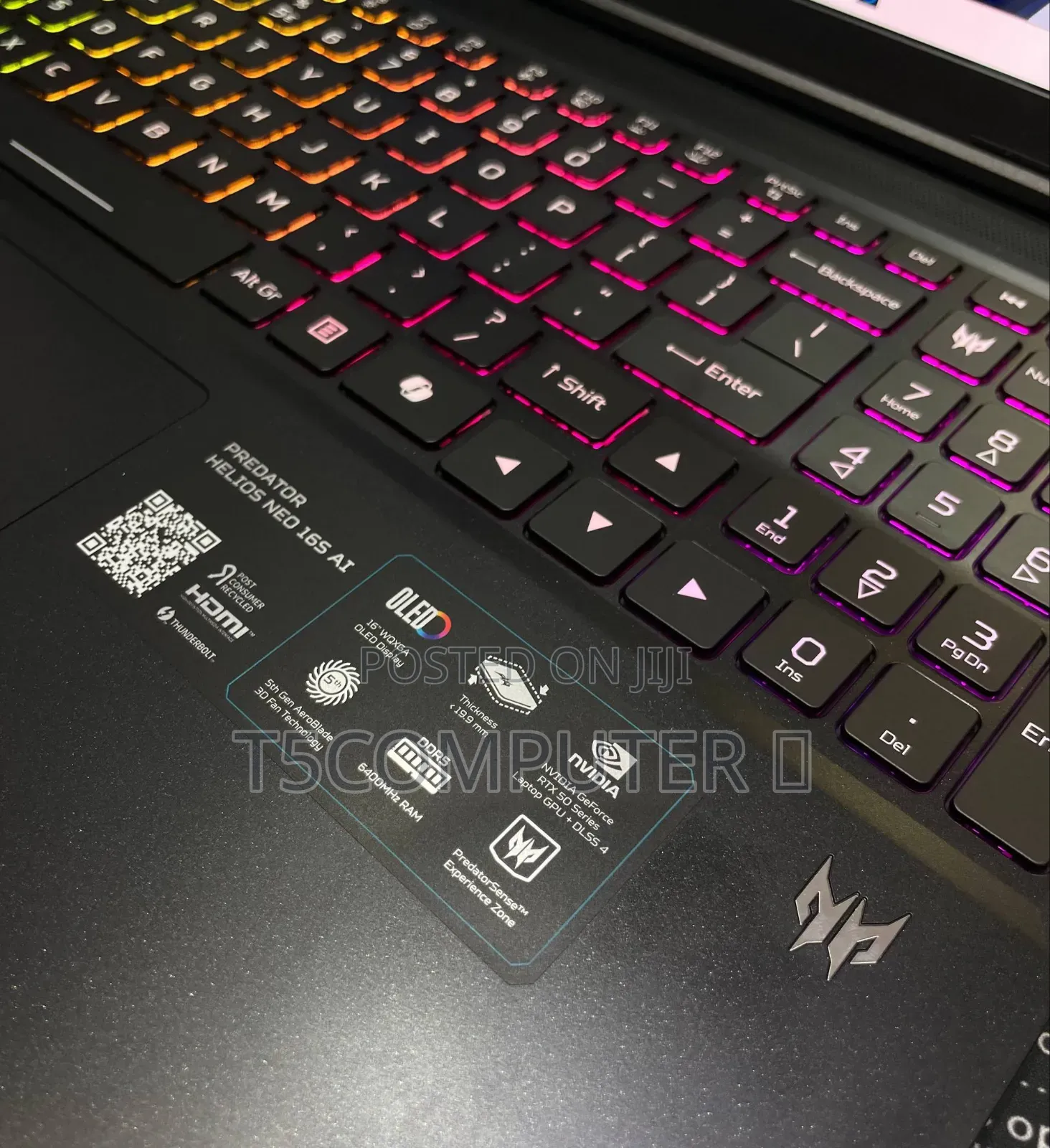 New Laptop Acer Predator Helios 300 32GB Intel Core Ultra 9 SSD 1T