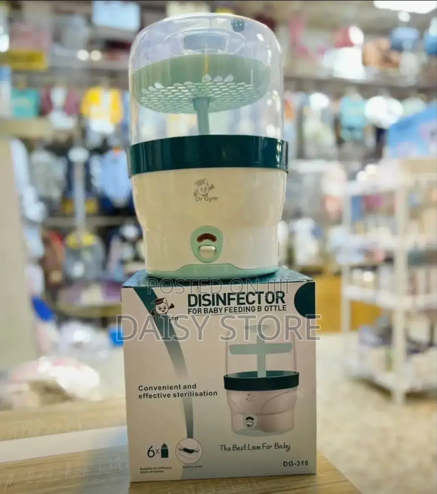 Dr. Gym 2-in-1 Steam Sterilizer (Brand New)