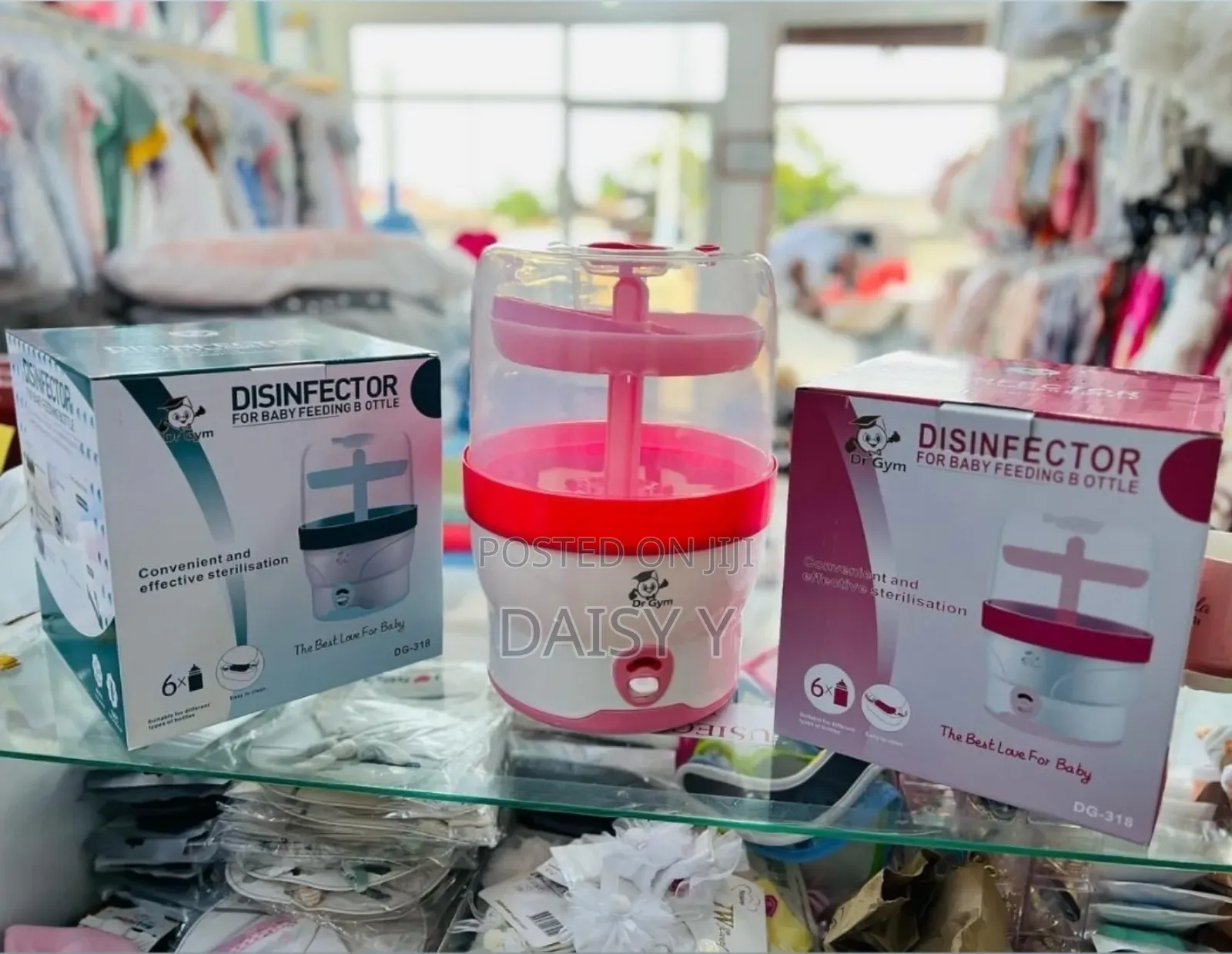 Dr. Gym 2-in-1 Steam Sterilizer (Brand New)