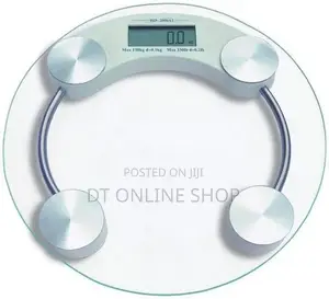Digital Glass Electronic Personal Scale With 180kg Capacity