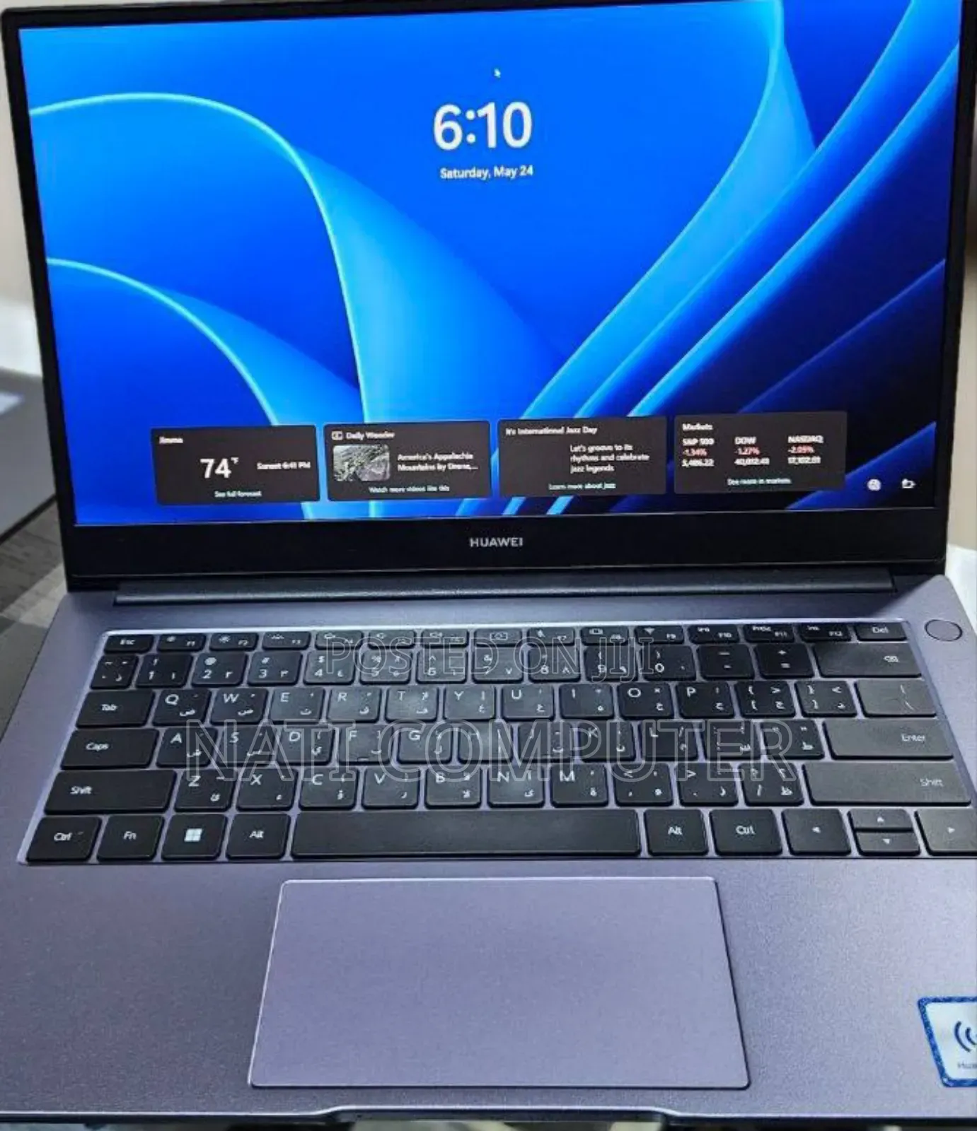New Laptop Huawei Matebook D 15 8GB Intel Core I5 SSD 512GB