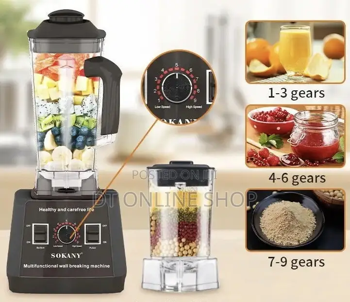 2in1 Sokany Multifunctional Food Processor