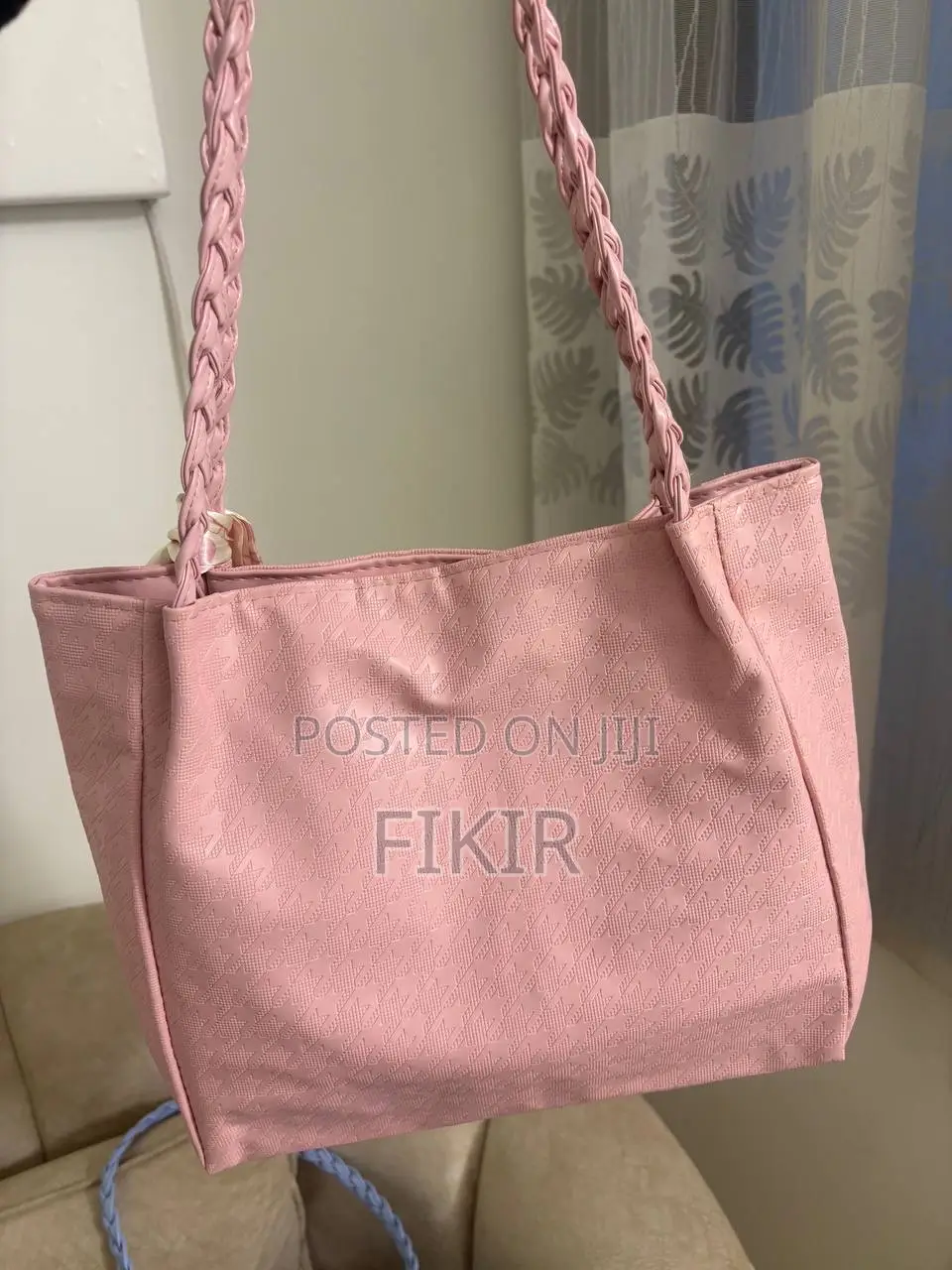 Shein Pink Tote Bag