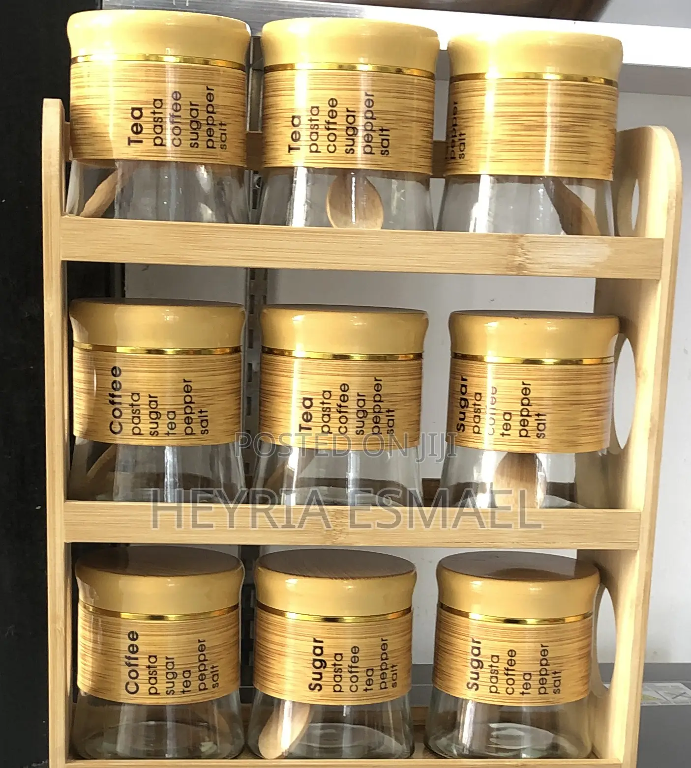 Glass Storege Jar Set