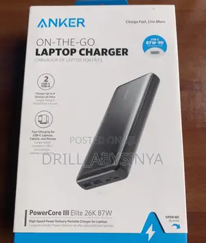 Anker Powercore Iii Elite 87w Portable Laptop Charger (Power Bank)