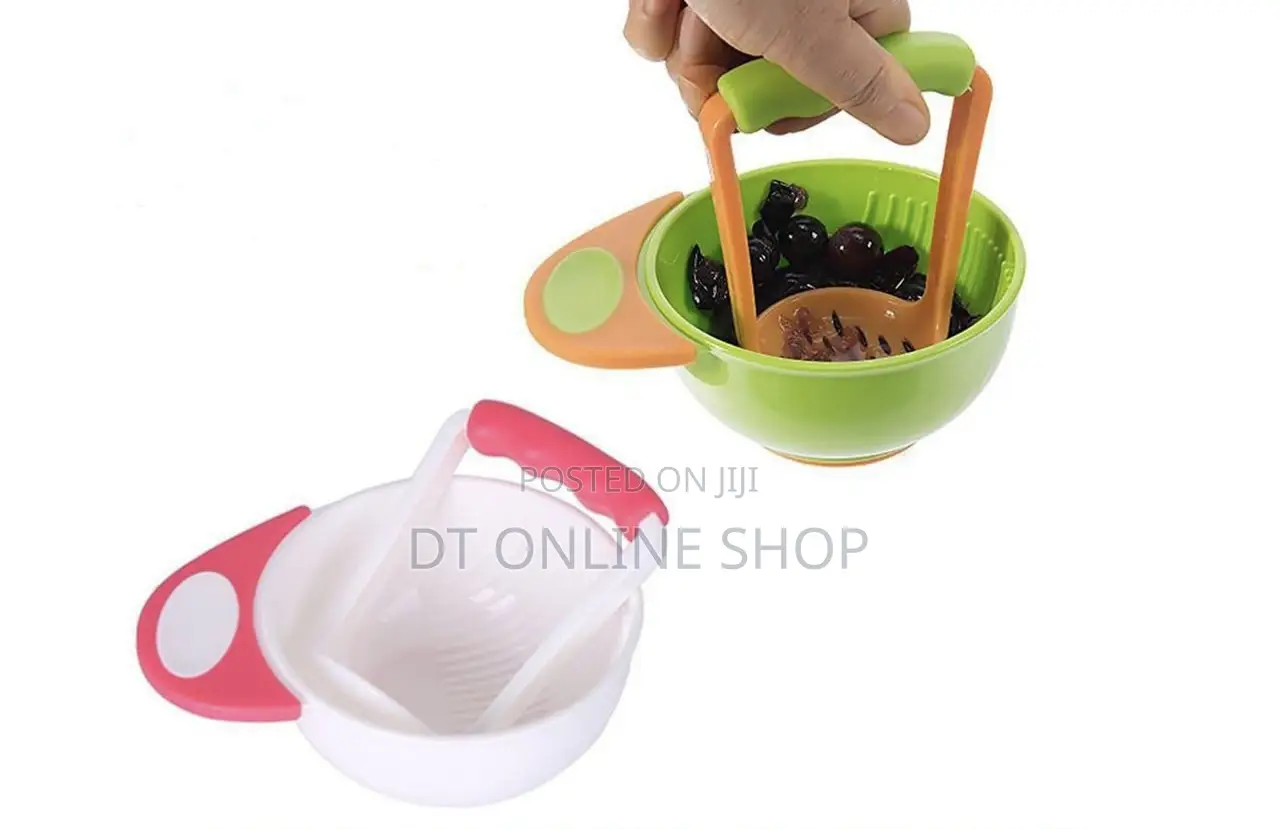 Food Mash and Serve Bowl