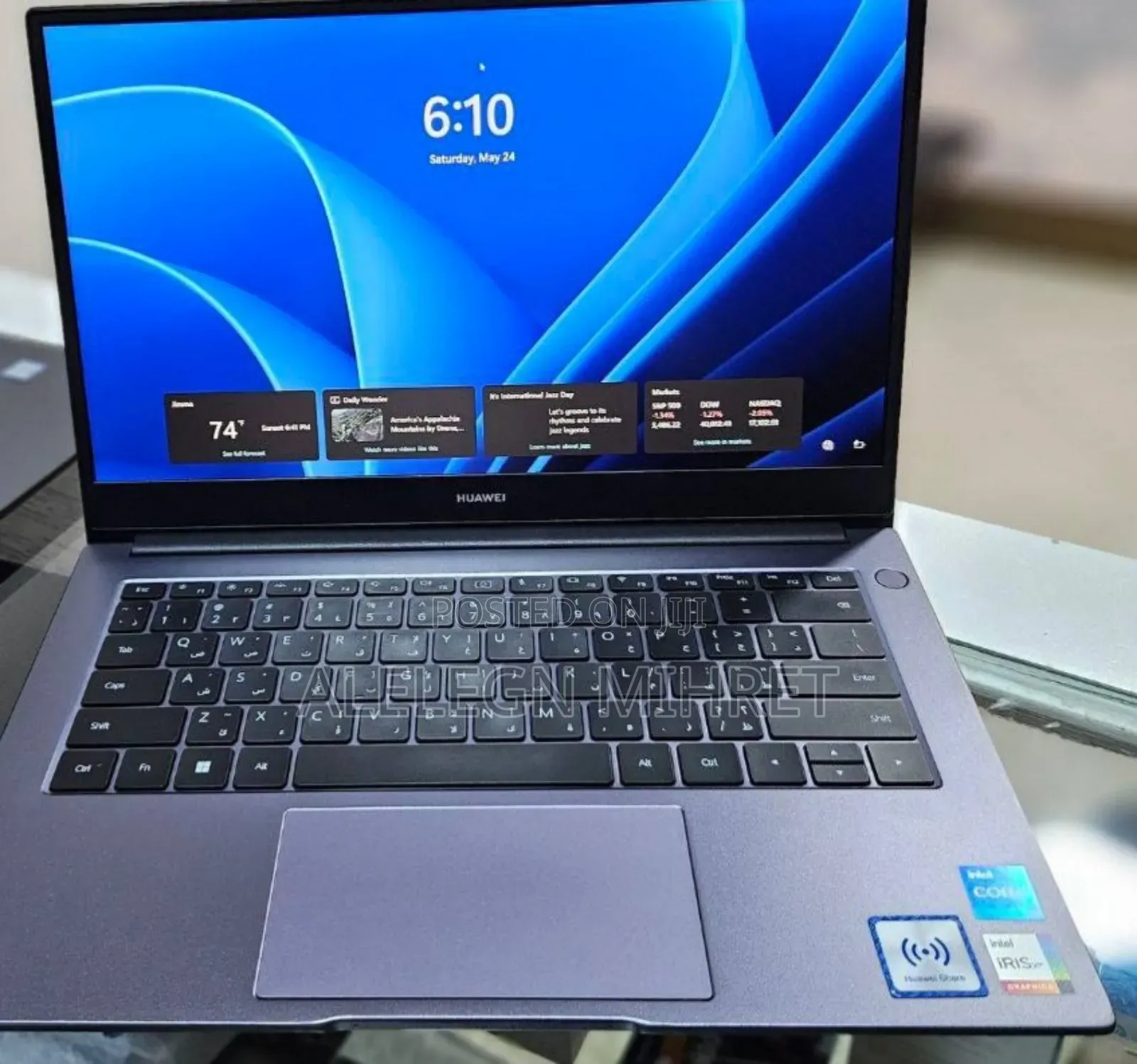 New Laptop Huawei Matebook D 15 8GB Intel Core I5 SSD 512GB