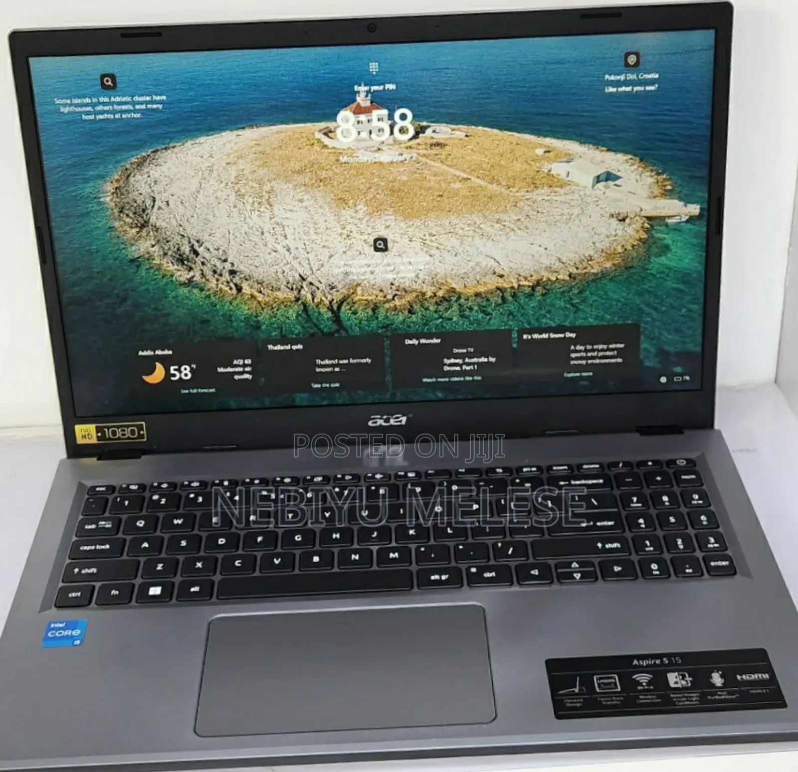 New Laptop Acer Aspire 5 8GB Intel Core I5 SSD 512GB